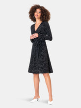Load image into Gallery viewer, Long Sleeve Perfect Wrap Dress