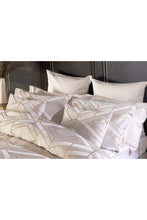 Load image into Gallery viewer, Seve Jacquard Duvet Set - Taupe (Twin/UK - Single)