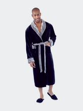 Load image into Gallery viewer, Men&#39;s Hooded Plush Robe