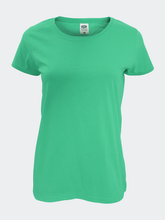Load image into Gallery viewer, Womens/Ladies Short Sleeve Lady-Fit Original T-Shirt - Kelly Green