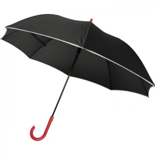 Bullet Felice Auto Open Windproof Reflective Umbrella (Red) (One Size)