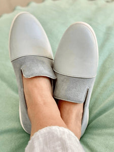 Blue / Grey House Loafers