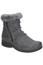 Load image into Gallery viewer, Womens/Ladies Aurora Zip Boot (Gray)
