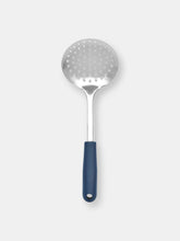 Load image into Gallery viewer, Michael Graves Design Comfortable Grip Stainless Steel Skimmer, Indigo