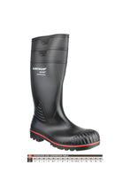 Load image into Gallery viewer, Acifort Unisex Heavy Duty Full Safety Wellington Boots A442031 - Black