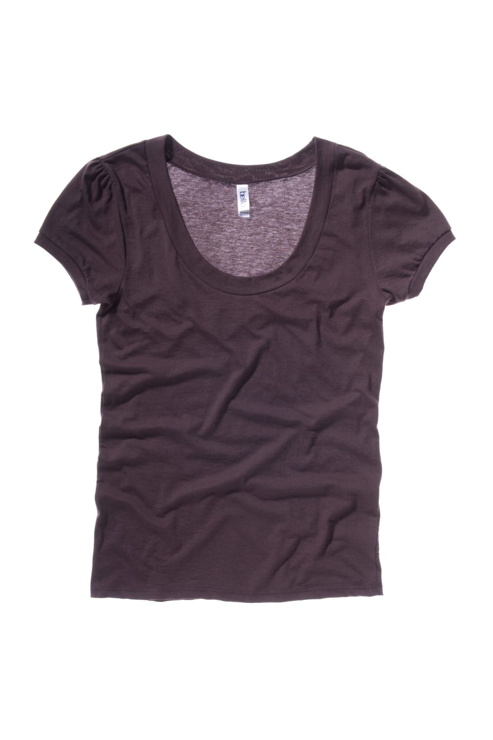 Bella + Canvas Womens/Ladies Vintage Jersey Scoop Neck Short Sleeve T-Shirt (Chocolate)