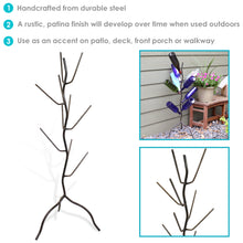 Load image into Gallery viewer, Large Outdoor Wine Bottle Tree Garden and Lawn Decorative Accent - 40&quot;