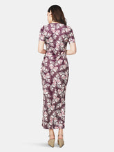 Load image into Gallery viewer, Eva Maxi Dress in Abstract Butterfly