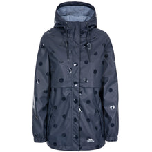 Load image into Gallery viewer, Trespass Womens/Ladies Farewell Waterproof Jacket (Navy Dot)