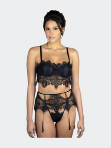 Scallop Lace Push Up Bra, Rigel