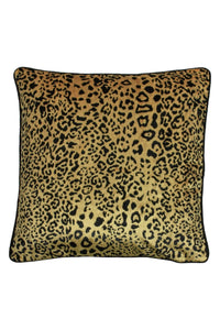 Paoletti Leodis Throw Pillow Cover (Gold/Black) (One Size)