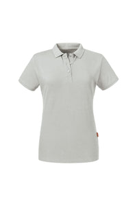 Russell Womens/Ladies Pure Organic Polo (Stone)