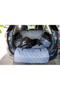 Henry Wag Pet Car Boot & Bumper Protector (Gray/Black) (Small Hatchback Size)
