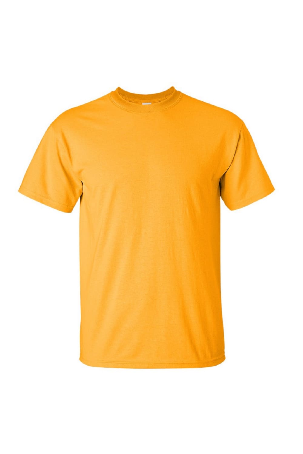 Gildan Mens Ultra Cotton Short Sleeve T-Shirt (Gold)