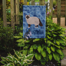 Load image into Gallery viewer, 11&quot; x 15 1/2&quot; Polyester Birman Cat Welcome Garden Flag 2-Sided 2-Ply