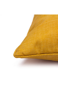 Riva Home Eclipse Cushion Cover (Ochre Yellow) (18 x 18in)
