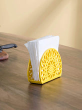 Load image into Gallery viewer, Sunflower Cast Iron Napkin Holder, Yellow