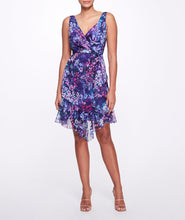 Load image into Gallery viewer, Cattleya Printed Wrap Dress