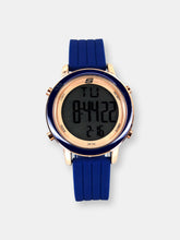 Load image into Gallery viewer, Skechers Watch SR6010 Westport, Digital Display, Chronograph, Date Function, Alarm, Backlight Display, Navy Blue Silicone Band, Rose Gold
