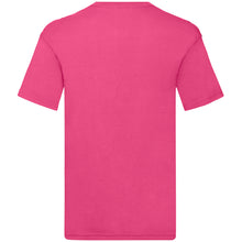 Load image into Gallery viewer, Fruit Of The Loom Mens Original V Neck T-Shirt (Fuchsia)