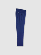 Load image into Gallery viewer, French Blue Slim Fit Pure Wool Dress Pants