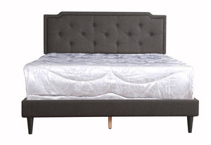 Deb Jewel Blue Tufted Full Panel Bed