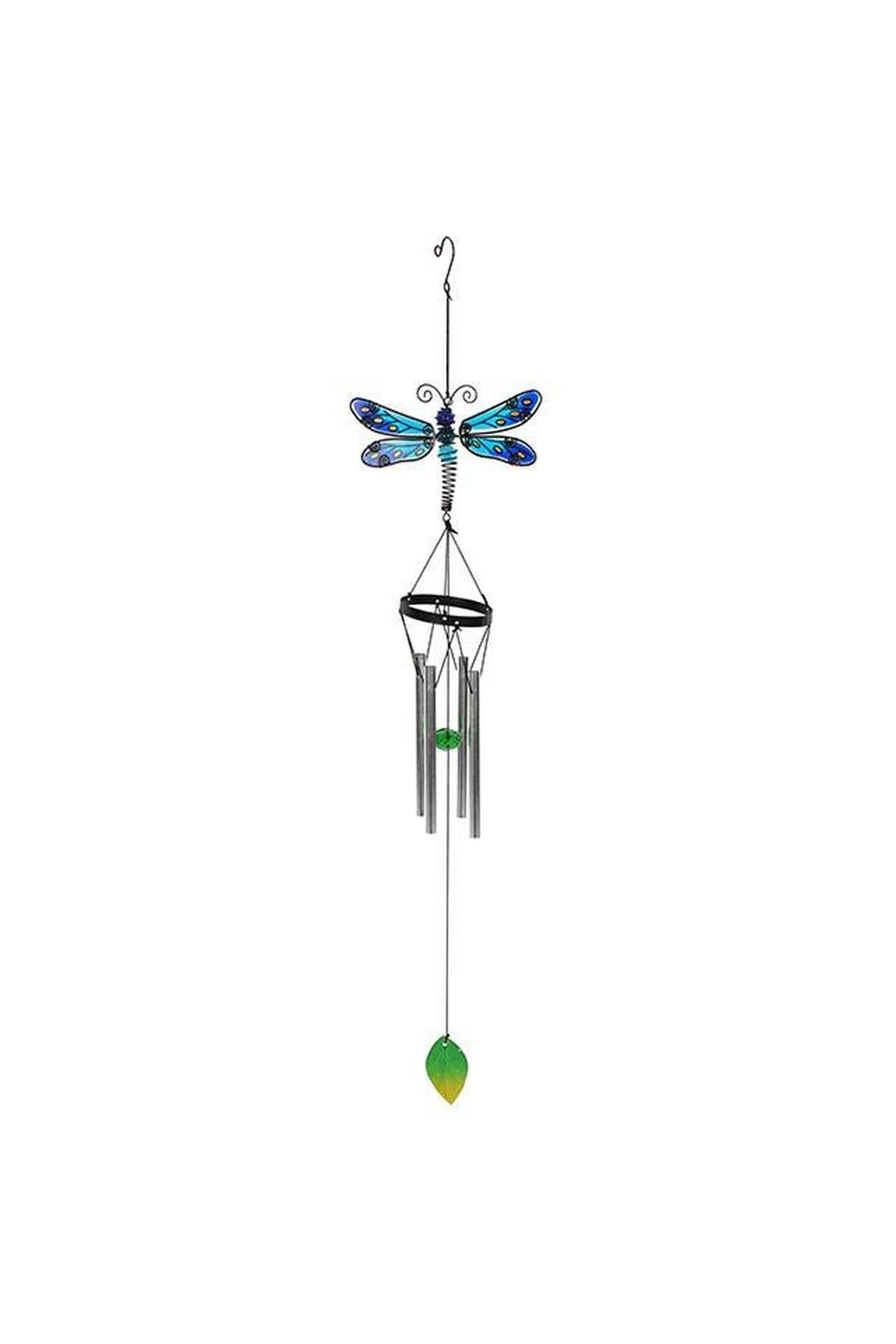 Blue Spotted Dragonfly Wind Chime