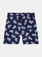 Load image into Gallery viewer, Mens Shell Pink Pineapple Swim Trunks