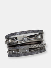 Load image into Gallery viewer, Brink Chain Link Leather Bracelet