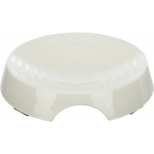 Trixie Melamine Dog Bowl (White) (17cm x 17cm)