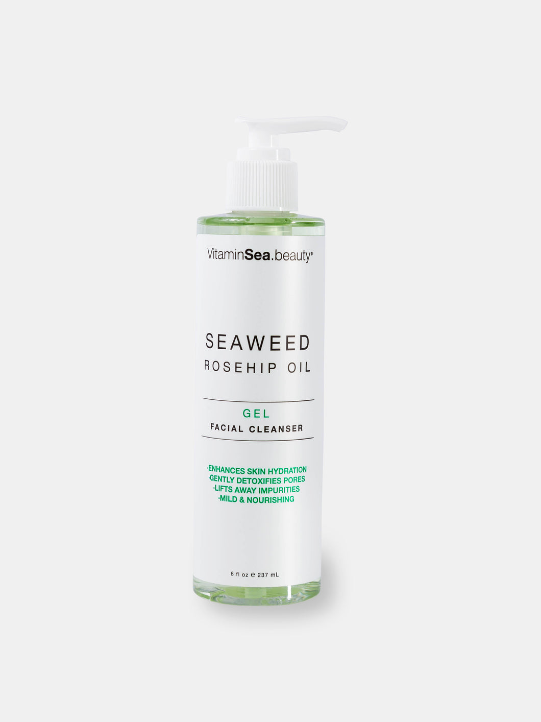 Seaweed & Rosehip Oil Gel Facial Cleanser