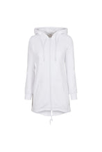 Load image into Gallery viewer, Build Your Brand Womens/Ladies Sweat Parka (White)