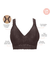 Load image into Gallery viewer, Adriana Wire-Free Lace Bralette- Deep Nude