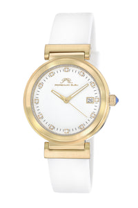 Dahlia Women's White Silicone Watch, 1052BDAR