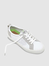 Load image into Gallery viewer, CATIBA Low Off White Leather Ice Suede Accents Sneaker Men