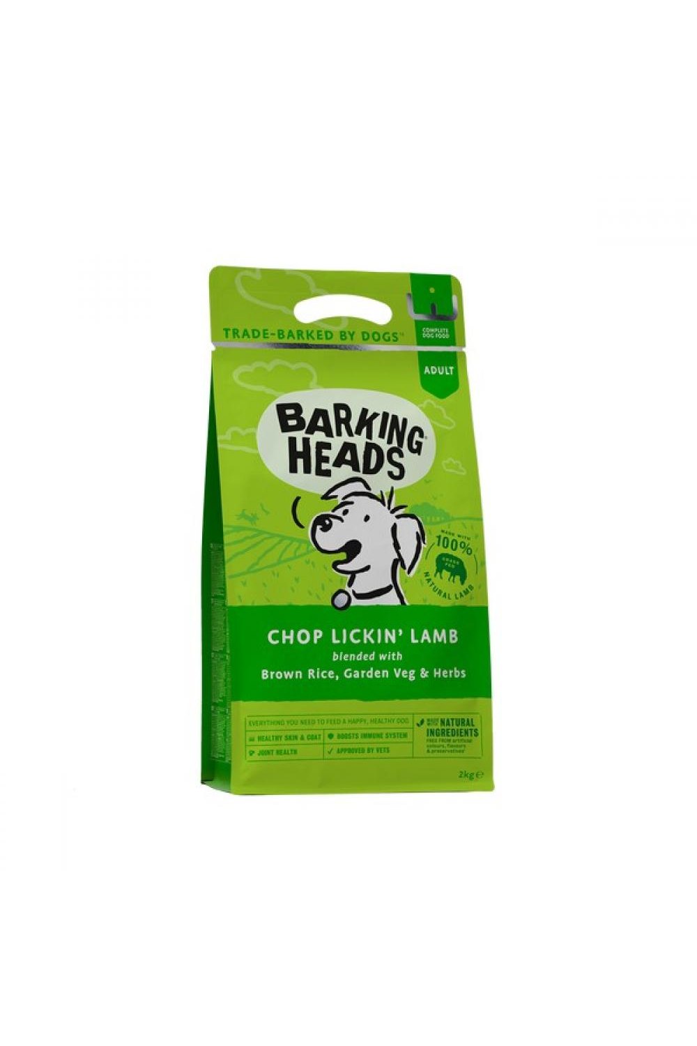 Barking Heads Chop Lickin Lamb Complete Dry Dog Food (May Vary) (4.4lb)