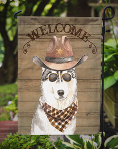 11 x 15 1/2 in. Polyester Siberian Husky Country Dog Garden Flag 2-Sided 2-Ply