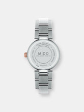 Load image into Gallery viewer, Mido Women&#39;s Baroncelli M0222102203600 Silver Stainless-Steel Quartz Dress Watch