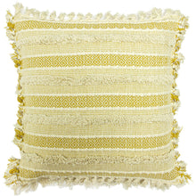 Load image into Gallery viewer, Riva Home Hena Cushion Cover (Ochre Yellow) (One Size)