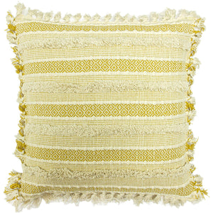 Riva Home Hena Cushion Cover (Ochre Yellow) (One Size)