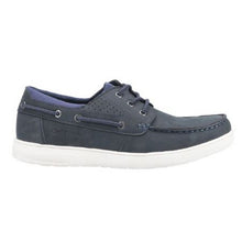 Load image into Gallery viewer, Hush Puppies Mens Liam Lace Up Leather Boat Shoe