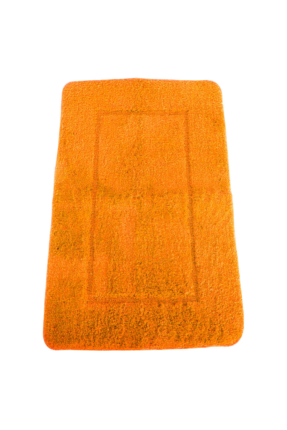 Mayfair Cashmere Touch Ultimate Microfiber Bath Mat (Orange) (19.6 x 31.4in)