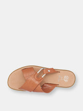 Load image into Gallery viewer, Mila Tan Flat Sandals