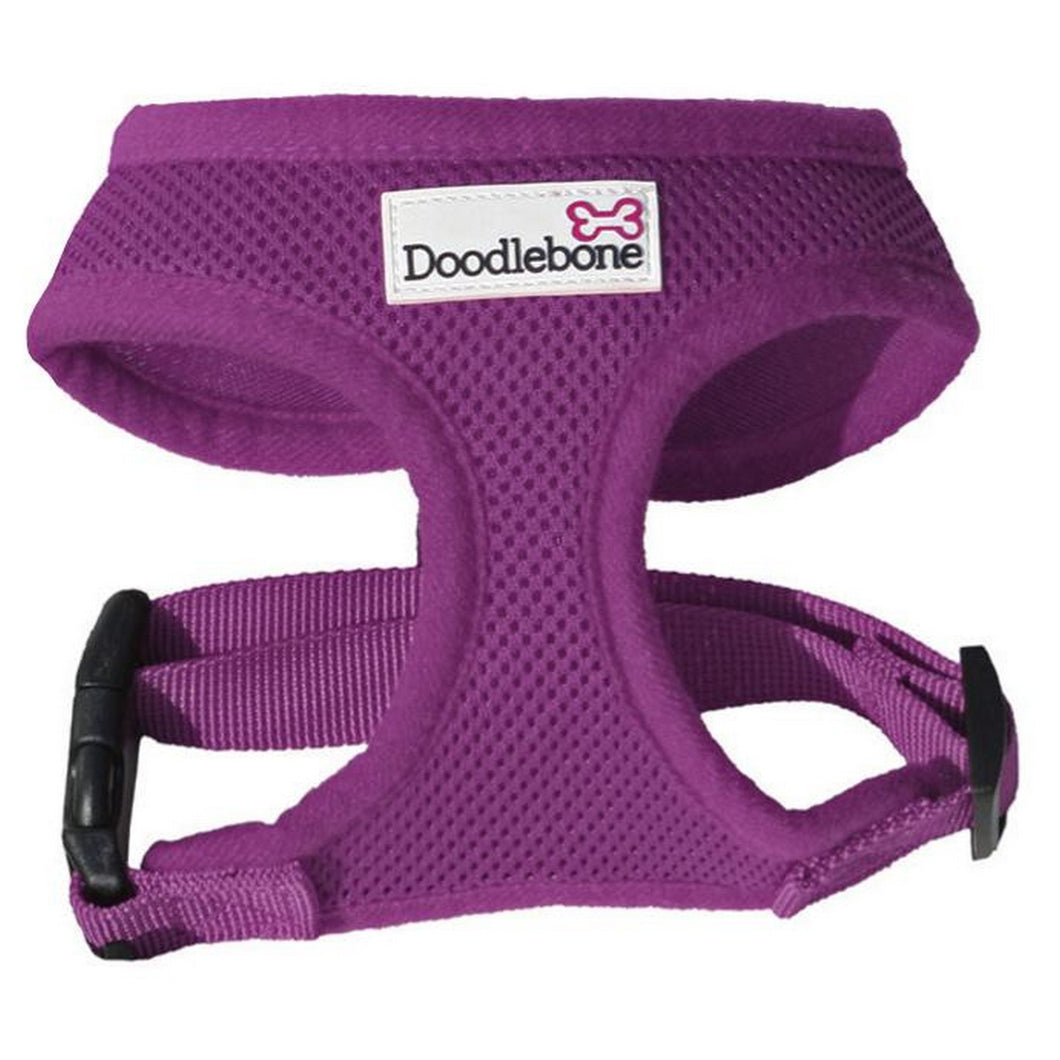 Doodlebone Soft Dog Harness (Purple) (Large)