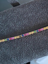 Load image into Gallery viewer, Rainbow Tennis Bracelet