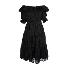 Load image into Gallery viewer, Black Lace Veranda Dress