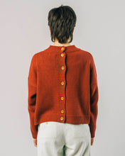 Load image into Gallery viewer, Back Buttons Sweater Terracotta