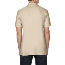 Load image into Gallery viewer, Gildan Softstyle Mens Short Sleeve Double Pique Polo Shirt (Sand)