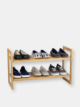 Load image into Gallery viewer, Bamboo Shoe Rack