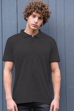 Load image into Gallery viewer, AWDis Mens Tri-Blend Polo Shirt (Heather Charcoal)